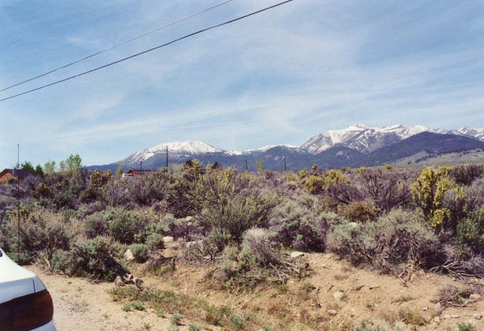 Slide Mountain and Mount Rose Photo from Washoe Valley